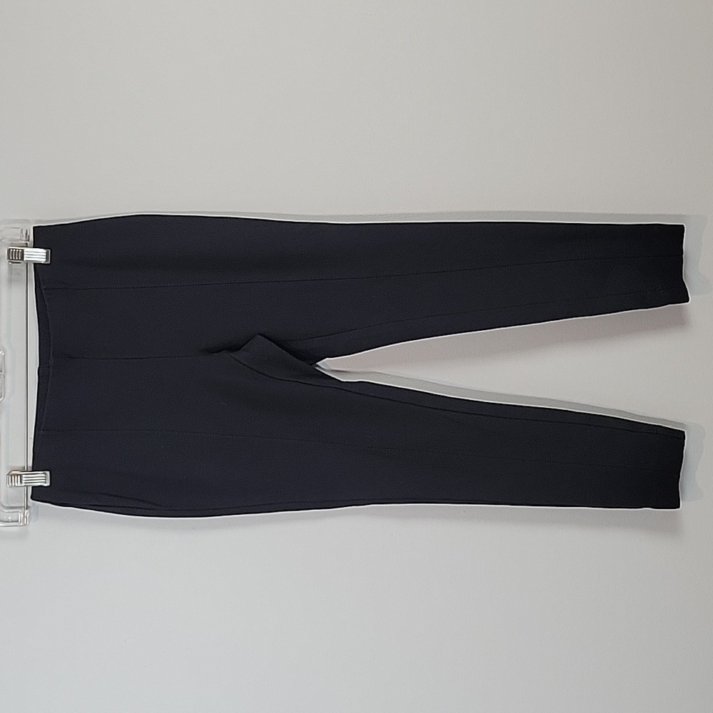 J. Jill black ponte seamed leggings SP
